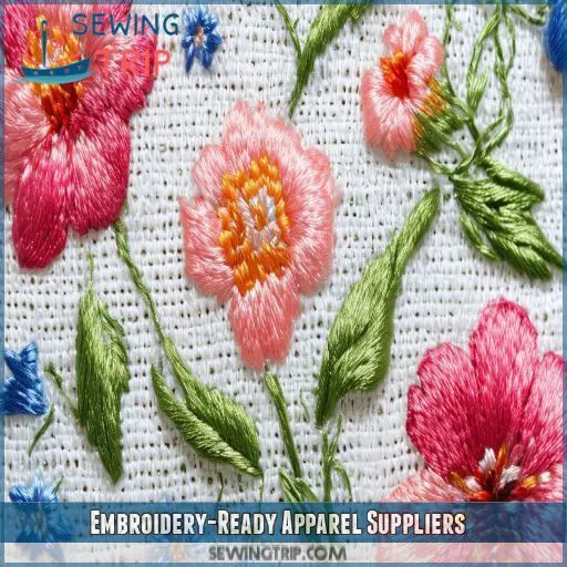 Embroidery-Ready Apparel Suppliers Embroidery-Ready Apparel Suppliers
