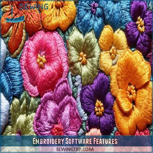 Embroidery Software Features