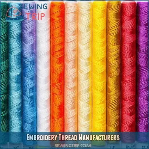 Embroidery Thread Manufacturers