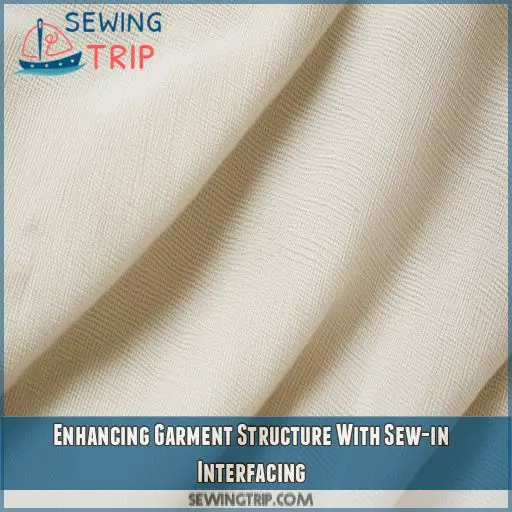 Enhancing Garment Structure With Sew-in Interfacing