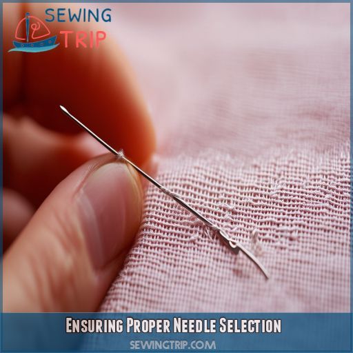 Ensuring Proper Needle Selection
