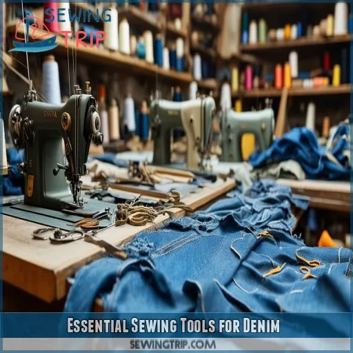 Essential Sewing Tools for Denim