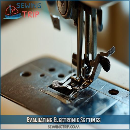 Evaluating Electronic Settings