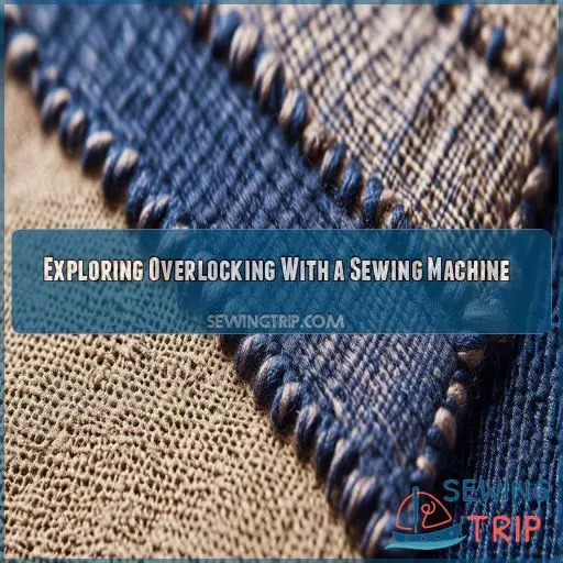Exploring Overlocking With a Sewing Machine Exploring Overlocking With a Sewing Machine