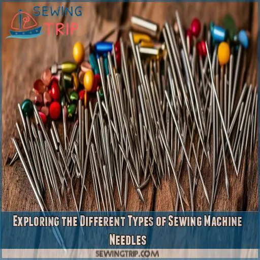 Exploring the Different Types of Sewing Machine Needles Exploring the Different Types of Sewing Machine Needles