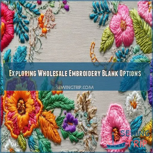 Exploring Wholesale Embroidery Blank Options