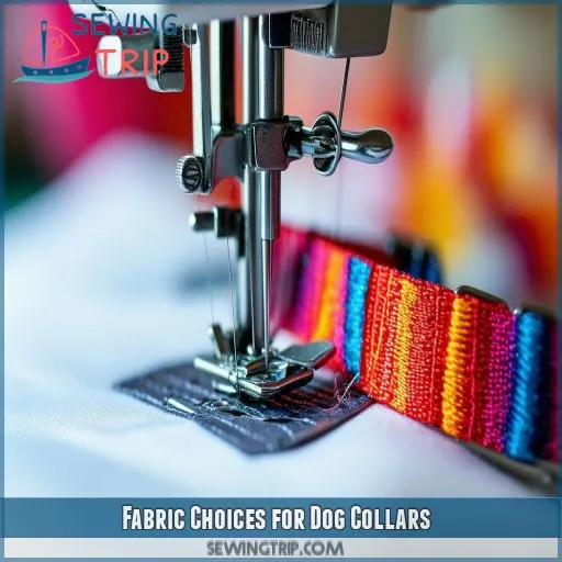 Fabric Choices for Dog Collars