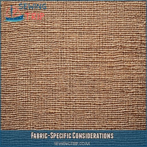 Fabric-Specific Considerations Fabric-Specific Considerations
