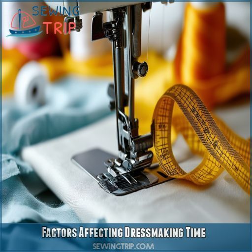 Factors Affecting Dressmaking Time Factors Affecting Dressmaking Time