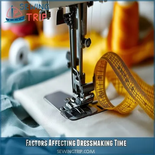 Factors Affecting Dressmaking Time