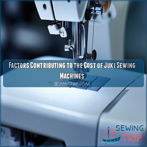 Factors Contributing to the Cost of Juki Sewing Machines