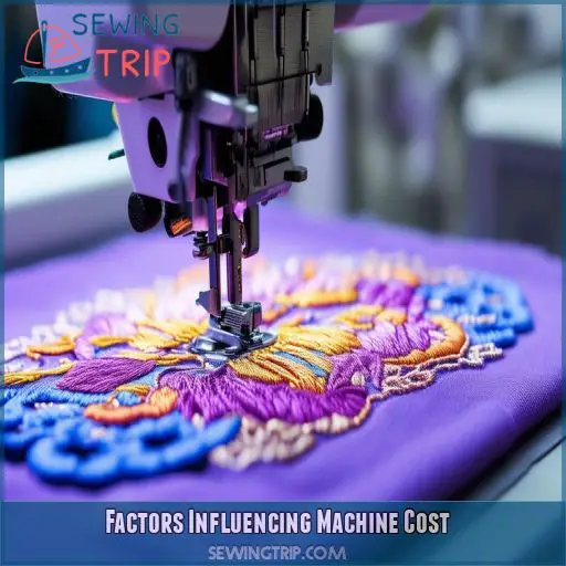 Factors Influencing Machine Cost
