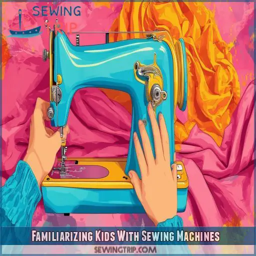 Familiarizing Kids With Sewing Machines