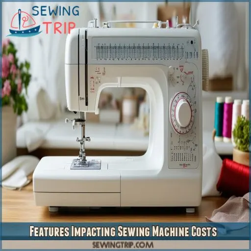 Features Impacting Sewing Machine Costs