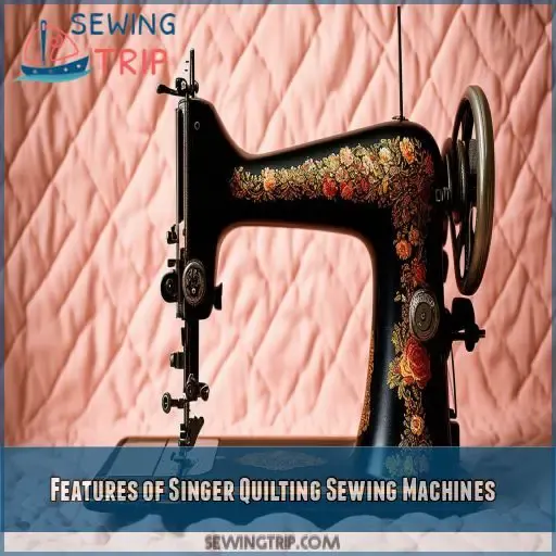 Features of Singer Quilting Sewing Machines