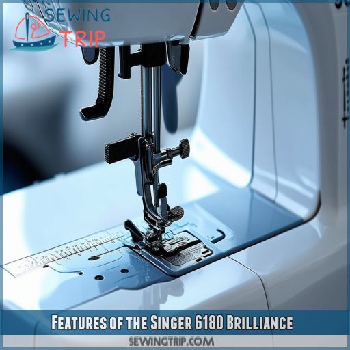 Features of the Singer 6180 Brilliance