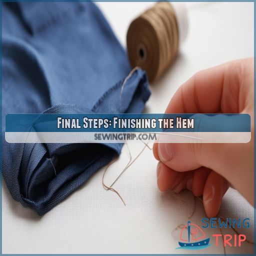 Final Steps: Finishing the Hem