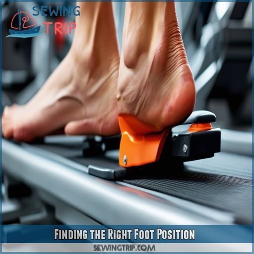 Finding the Right Foot Position Finding the Right Foot Position