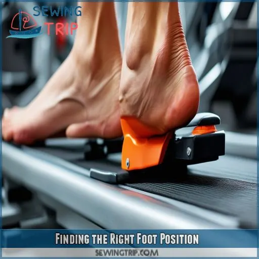 Finding the Right Foot Position