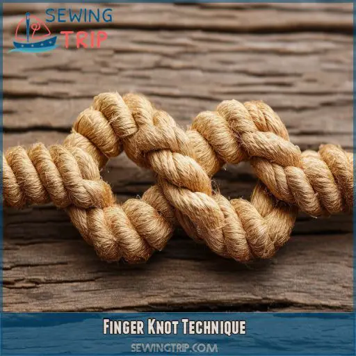 Finger Knot Technique