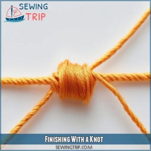 Finishing With a Knot