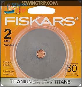 Fiskars 60mm Titanium Rotary Blades