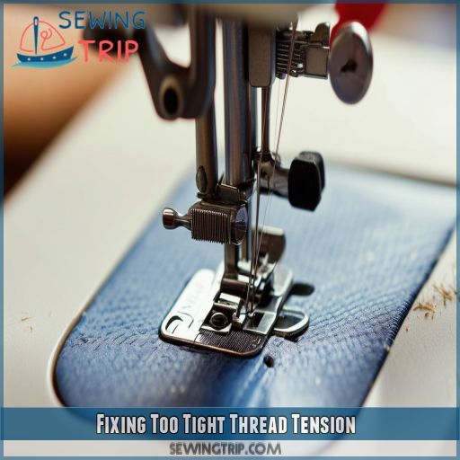 Fixing Too Tight Thread Tension