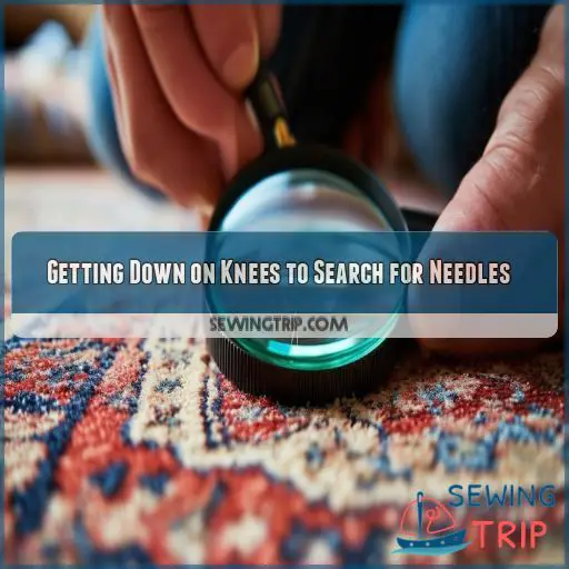 Getting Down on Knees to Search for Needles