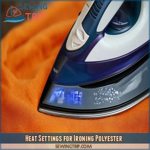 Heat Settings for Ironing Polyester