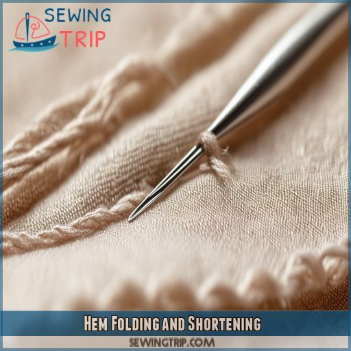 Hem Folding and Shortening Hem Folding and Shortening