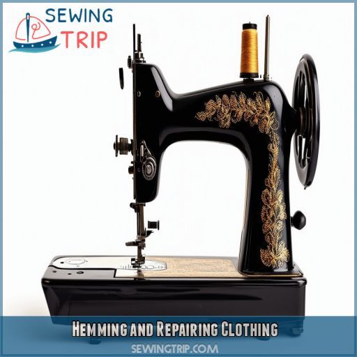 Hemming and Repairing Clothing
