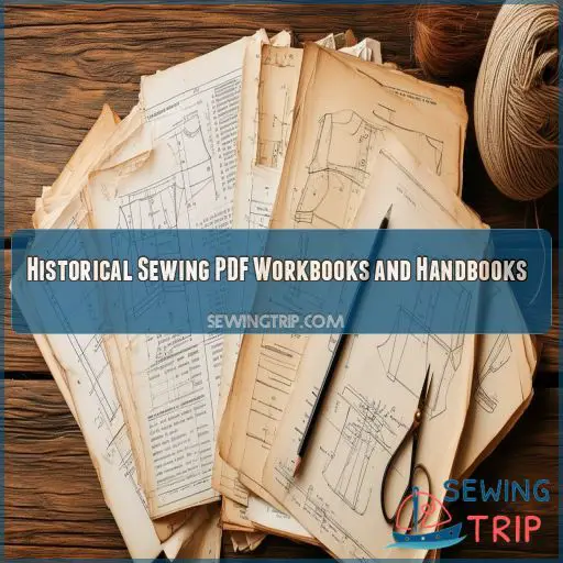 Historical Sewing PDF Workbooks and Handbooks