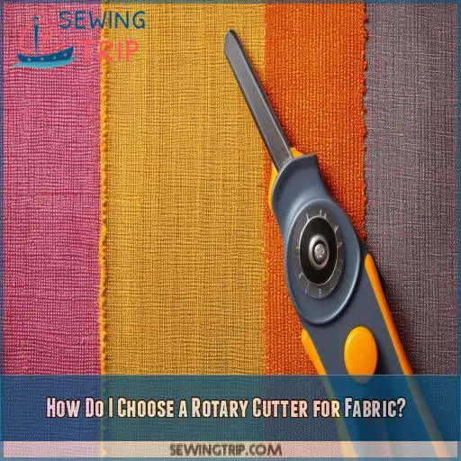 How Do I Choose a Rotary Cutter for Fabric