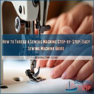 How to Thread a Sewing Machine Step-by-Step | Easy Sewing Machine Guide 5 how do you thread a sewing machine