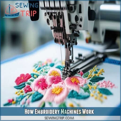 How Embroidery Machines Work How Embroidery Machines Work