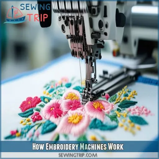 How Embroidery Machines Work