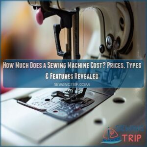 how much does a sewing machine cost