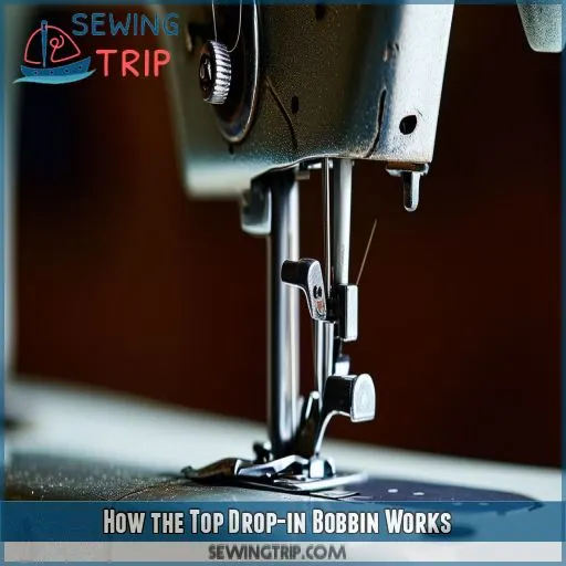 How the Top Drop-in Bobbin Works