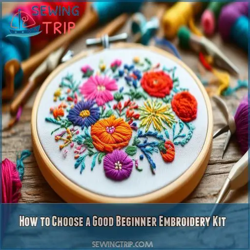 How to Choose a Good Beginner Embroidery Kit