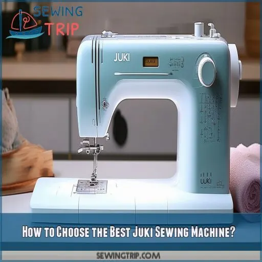 How to Choose the Best Juki Sewing Machine