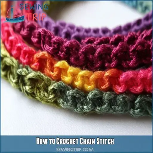 How to Crochet Chain Stitch