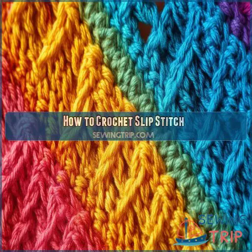How to Crochet Slip Stitch
