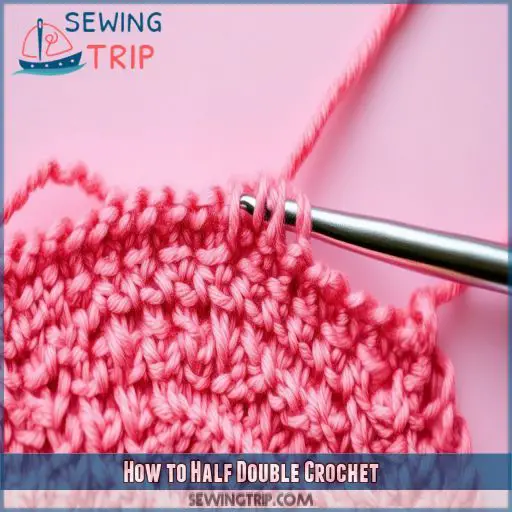 How to Half Double Crochet