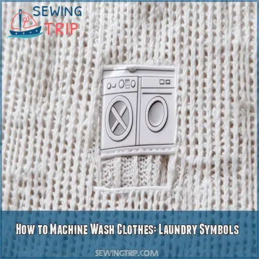 How to Machine Wash Clothes: Laundry Symbols