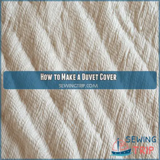 How to Make a Duvet Cover