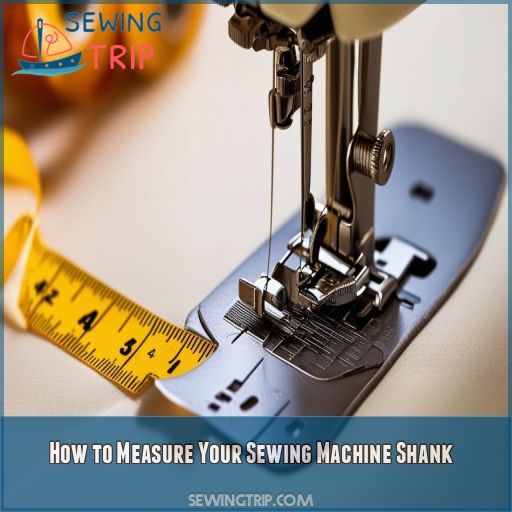 How to Measure Your Sewing Machine Shank