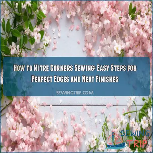 How to Mitre Corners Sewing: Easy Steps for Perfect Edges and Neat Finishes