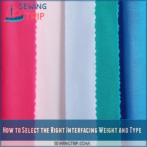 How to Select the Right Interfacing Weight and Type