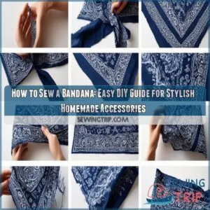 how to sew a bandana