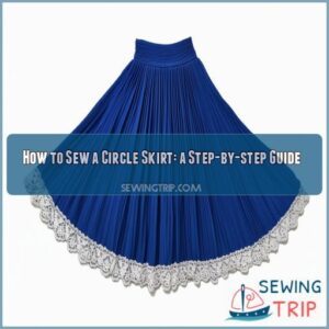 how to sew a circle skirt